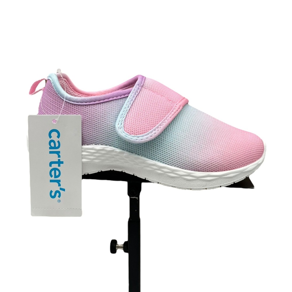 Carters Toddler Girls Slip On Casual Sneakers Size 10 Pink Tie Dye Lightweight